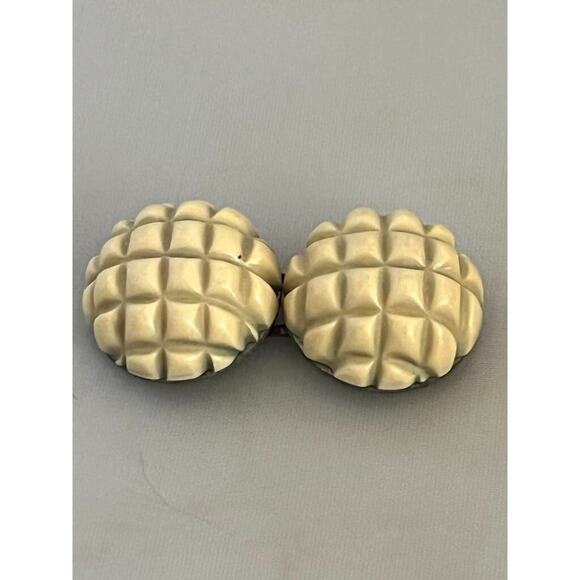 Vintage Jewelry - 2 Part Bakelite Belt Buckle